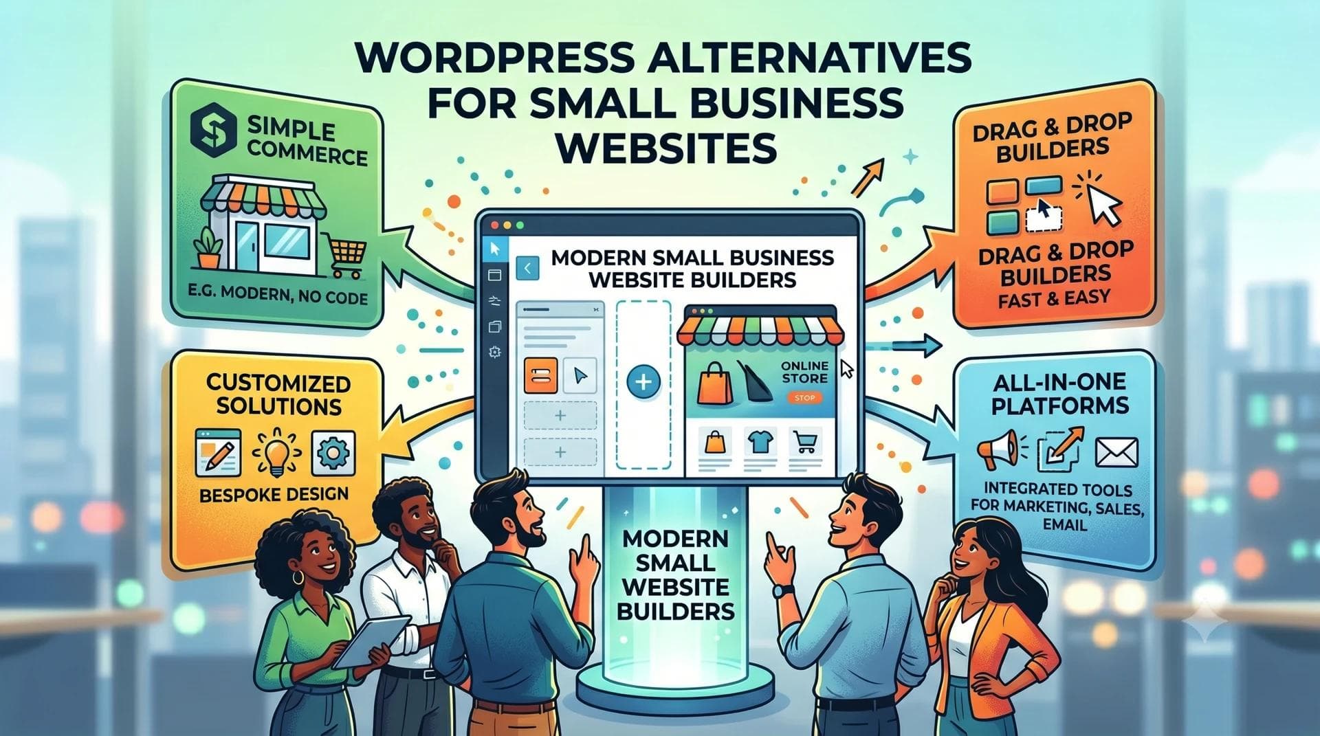 WordPress Alternative for Small Business Websites